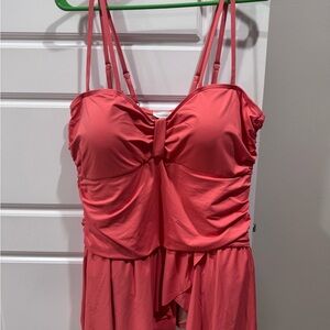 Sundance Women’s Seas the Day Coral One Piece Swimsuit